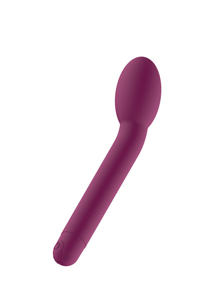 Passion Play Silicone G-Spot Vibrator - Purple 20.7 cm USB Rechargeable G-Spot Vibrator