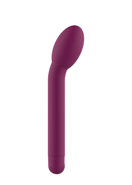 Passion Play Silicone G-Spot Vibrator - Purple 20.7 cm USB Rechargeable G-Spot Vibrator