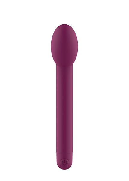 Passion Play Silicone G-Spot Vibrator - Purple 20.7 cm USB Rechargeable G-Spot Vibrator