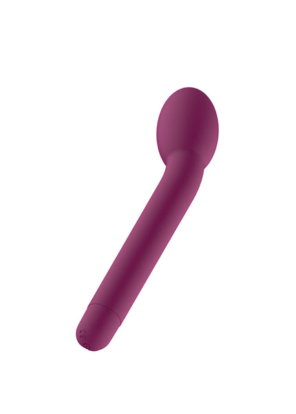 Passion Play Silicone G-Spot Vibrator - Purple 20.7 cm USB Rechargeable G-Spot Vibrator