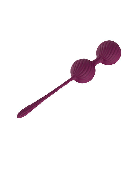 Passion Play Kegel Balls - Purple Dual Kegel Balls