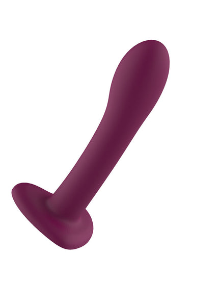 Passion Play Liquid Silicone Dildo - Purple - Purple 18 cm Dildo