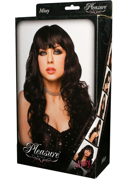 PLEASURE WIGS Missy - Black - Black Wig
