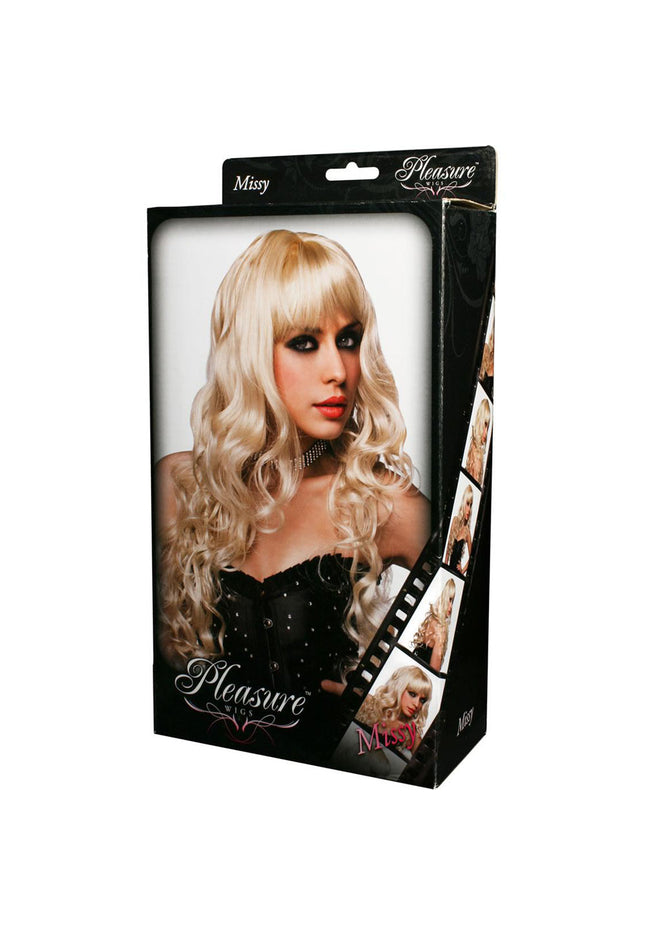 PLEASURE WIGS Missy - Platinum Blonde - Blonde Wig