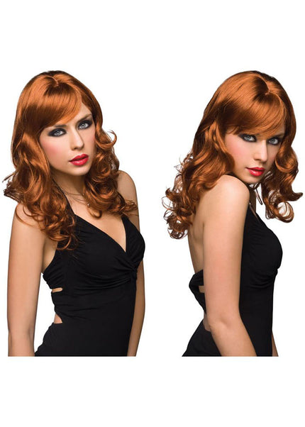 PLEASURE WIGS Aubrey - Red - Redhead Wig