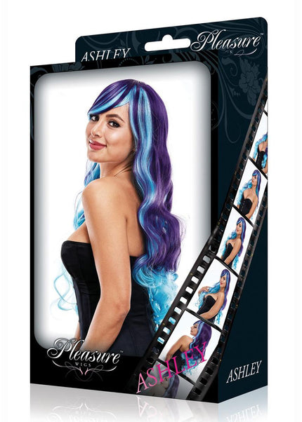 PLEASURE WIGS Ashley - Purple/Blue -