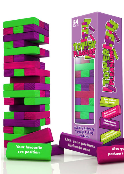 Tower of Pleasure - Couples Tumbling Tower Game