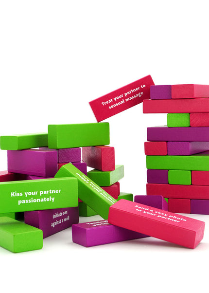 Tower of Pleasure - Couples Tumbling Tower Game