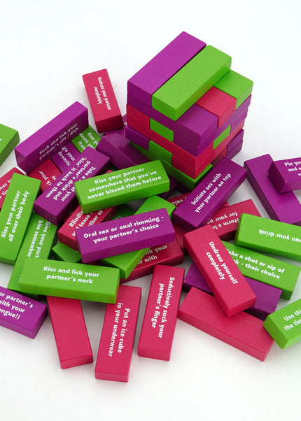 Tower of Pleasure - Couples Tumbling Tower Game