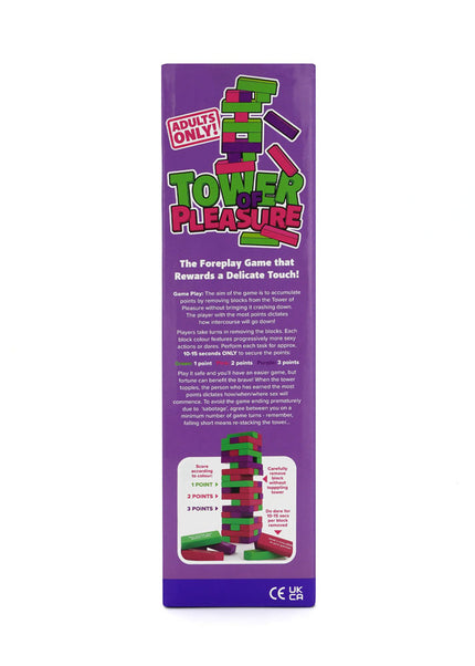 Tower of Pleasure - Couples Tumbling Tower Game