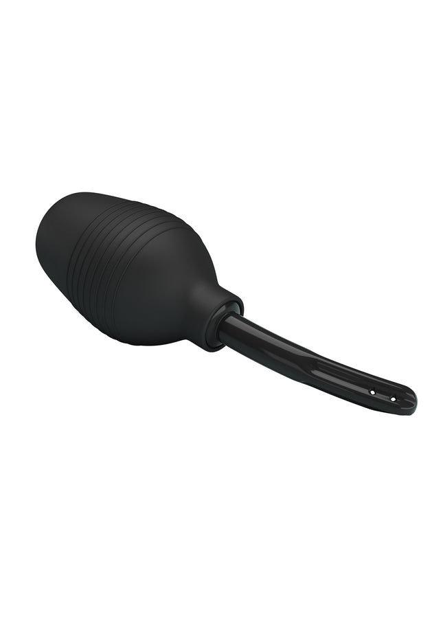 MR PLAY Anal Douche - Black - Black Unisex Douche - 310 ml Capacity
