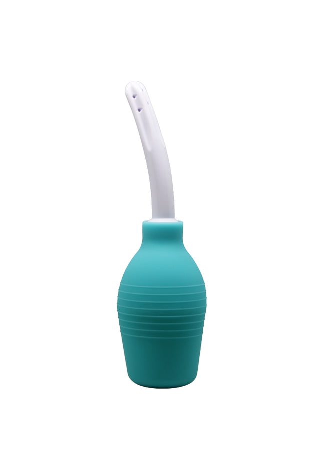 MR PLAY Anal Douche - Aqua/White Unisex Douche - 310 ml Capacity