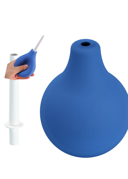 MR PLAY Anal Douche - Blue - Blue Unisex Douche - 224 ml Capacity