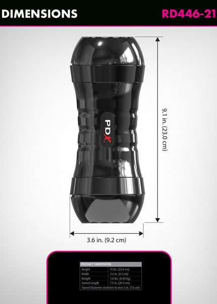 PDX Wet Pussies Super Flip-A-Pussy Over - Light - Flesh Dual Ended Stroker (Vagina & Ass)