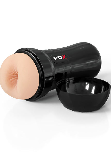 PDX Wet Bussies Super Bangin Butt - Light - Flesh Anal Stroker