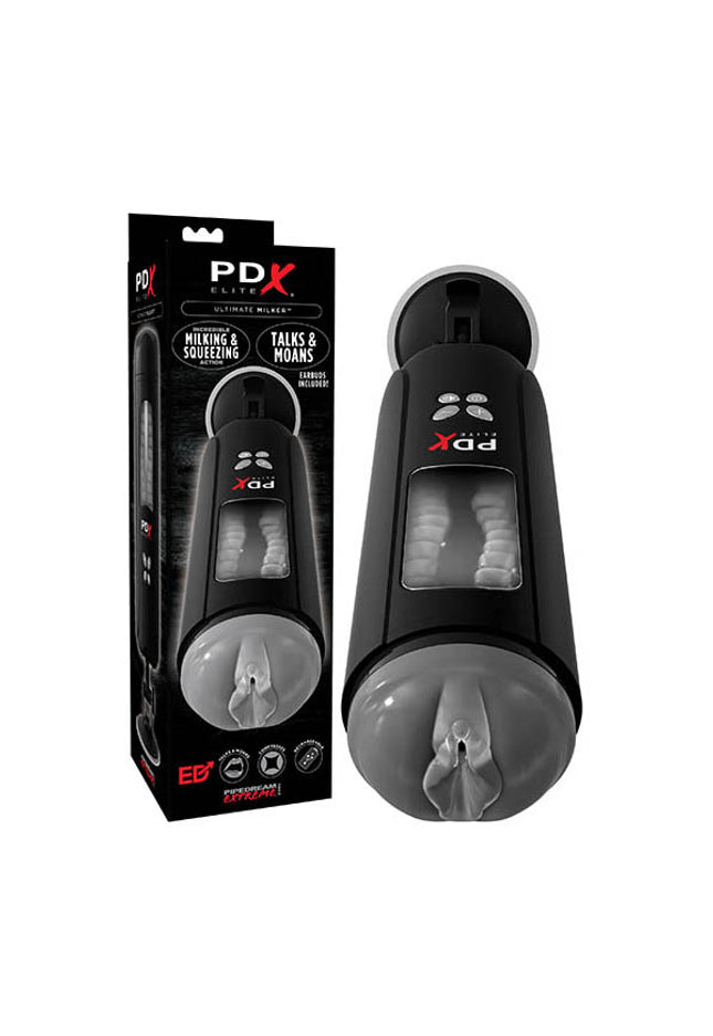 Pipedream Extreme Toyz Elite Ultimate Milker - USB Rechargeable Powered Masturbator