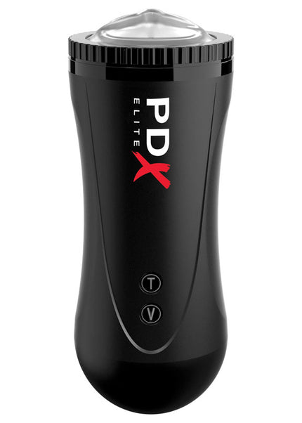 Pipedream Extreme Toyz Elite Moto Stroker - Black Powered Masturbator