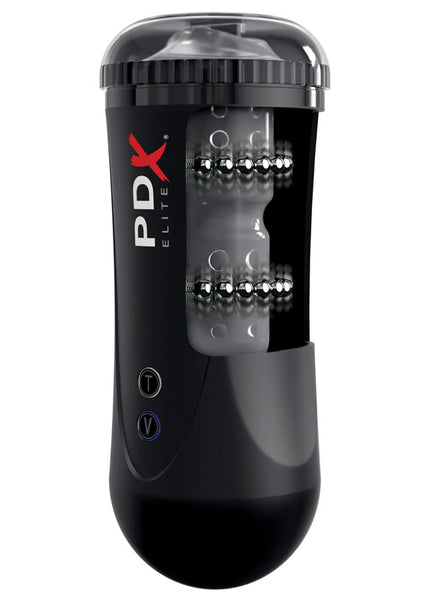Pipedream Extreme Toyz Elite Moto Stroker - Black Powered Masturbator