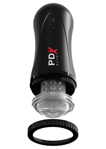 Pipedream Extreme Toyz Elite Moto Stroker - Black Powered Masturbator