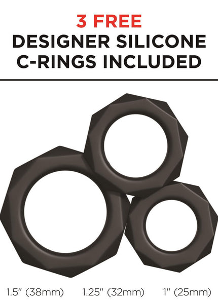 Pipedream Extreme Toyz Elite Moto Stroker - Black Powered Masturbator