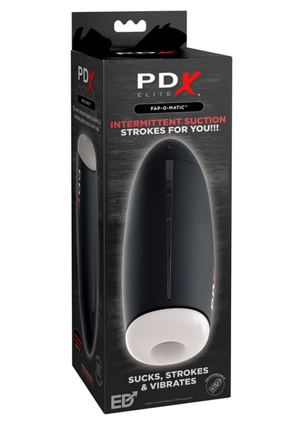 Pipedream Extreme Toys Elite Fap-O-Matic - USB Rechargeable Sucking Masturbator