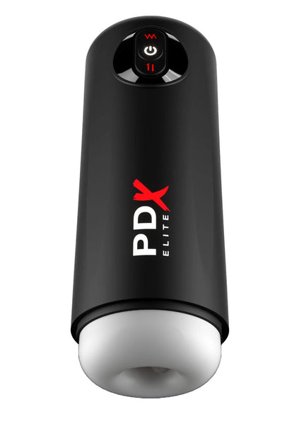 PDX Elite Moto Milker - USB Rechargeable Thrusting & Vibrating Auto Stroker