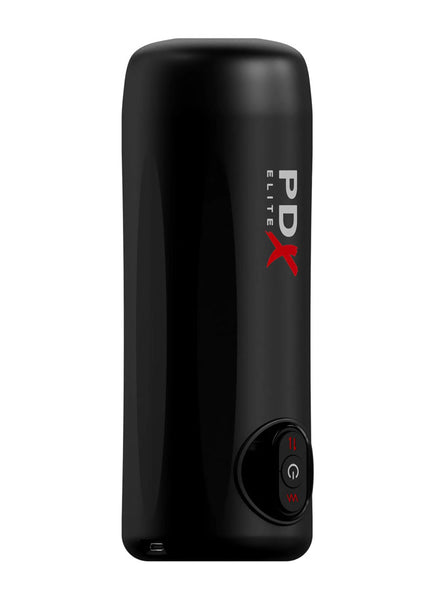 PDX Elite Moto Milker - USB Rechargeable Thrusting & Vibrating Auto Stroker