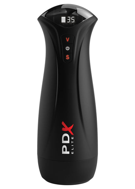 PDX Elite Fuck-Gasm - Flesh - USB Rechargeable Sucking & Vibrating Auto Stroker