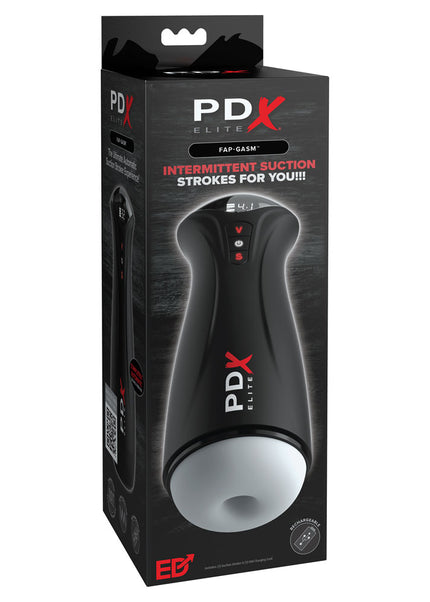 PDX Elite Fuck-Gasm - Flesh - USB Rechargeable Sucking & Vibrating Auto Stroker