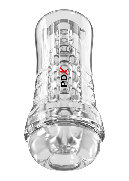 PDX Elite ViewTube EZ-Grip Stroker - Clear Stroker