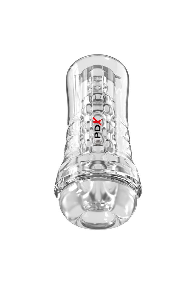 PDX Elite ViewTube EZ-Grip Stroker - Clear Stroker