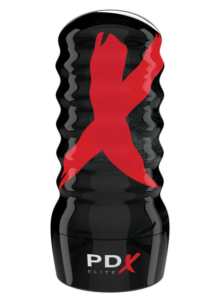 PDX Elite Air-Tight Stroker - Frosted - Clear Stroker