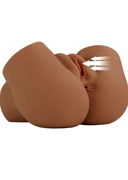 PDX Elite Back That Ass Up - Brown - Brown USB Rechargeable Auto Mega Masturbator