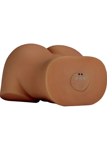 PDX Elite Back That Ass Up - Brown - Brown USB Rechargeable Auto Mega Masturbator