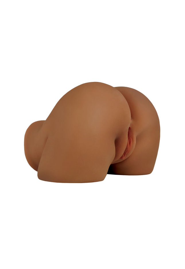 PDX Elite Shake That Ass - Brown - Brown USB Rechargeable Vibrating Mega Masturbator