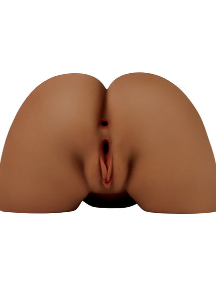 PDX Elite Shake That Ass - Brown - Brown USB Rechargeable Vibrating Mega Masturbator