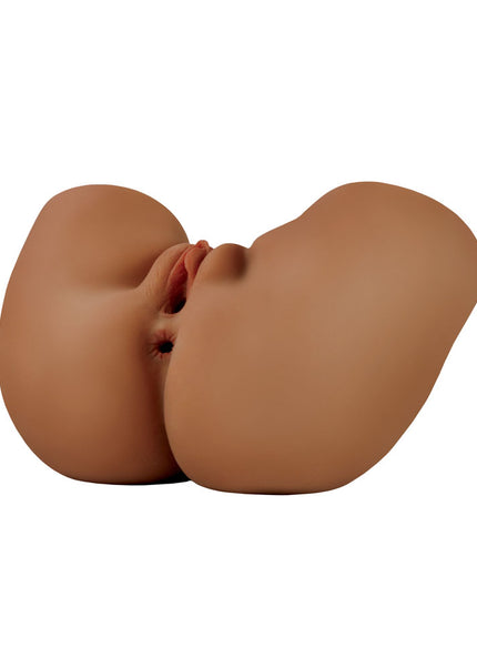 PDX Elite Shake That Ass - Brown - Brown USB Rechargeable Vibrating Mega Masturbator