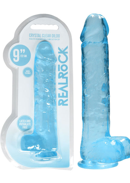 REALROCK Realistic Dildo With Balls 9IN -