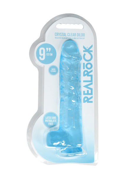 REALROCK Realistic Dildo With Balls 9IN -