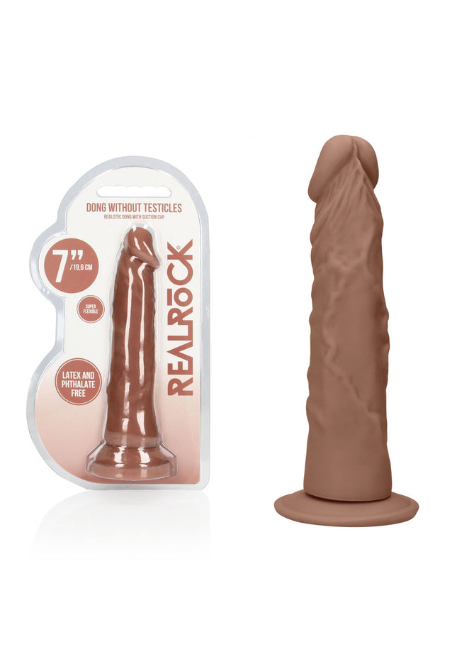 REALROCK 7'' Realistic Dildo - Tan - Tan 17.8 cm Dong