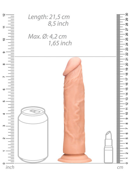 REALROCK 8'' Realistic Dildo - Flesh 20.3 cm Dong