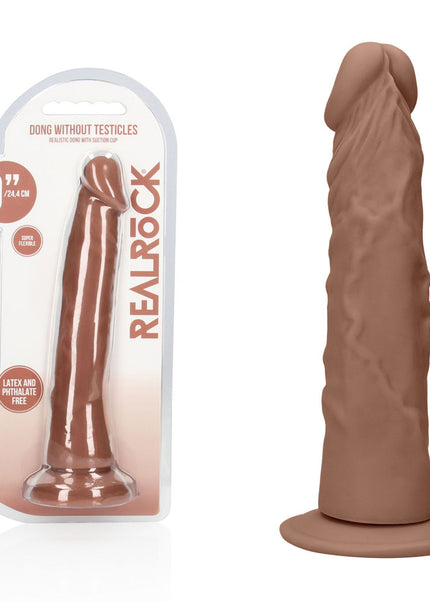REALROCK 9'' Realistic Dildo - Tan - Tan 22.9 cm Dong