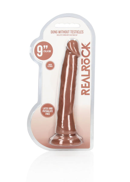 REALROCK 9'' Realistic Dildo - Tan - Tan 22.9 cm Dong