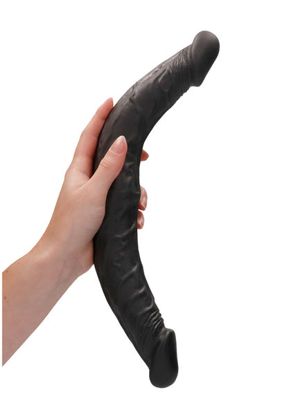 REALROCK 14'' Double Dildo - Black 36 cm Double Dong