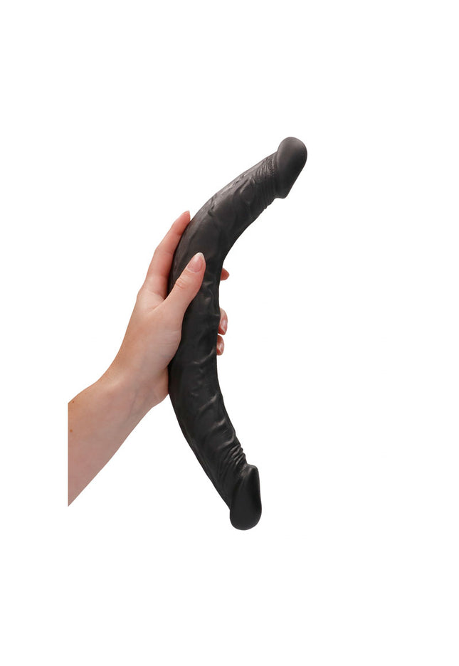 REALROCK 14'' Double Dildo - Black 36 cm Double Dong