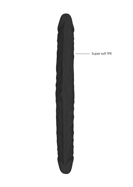 REALROCK 18'' Double Dildo - Black - Black 46 cm Double Dong