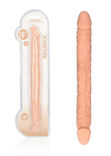 REALROCK 18'' Double Dildo - Flesh 46 cm Double Dong