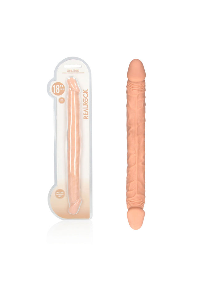 REALROCK 18'' Double Dildo - Flesh 46 cm Double Dong