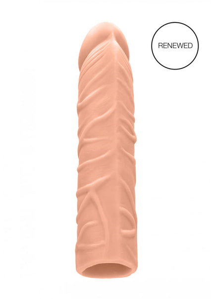 REALROCK 7'' Penis Extender - Flesh 17.8 cm Penis Extension Sleeve