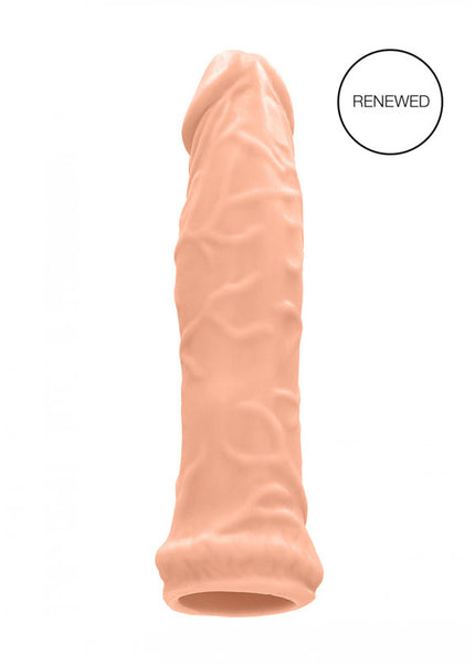 REALROCK 6'' Realistic Penis Sleeve - Flesh 15.2 cm Penis Extension Sleeve